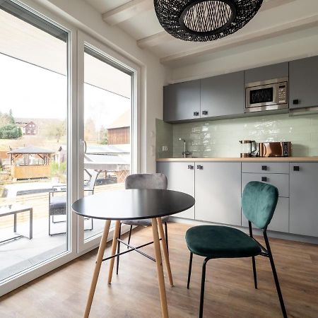Neues Ferienhaus Kurort Gohrisch Buitenkant foto