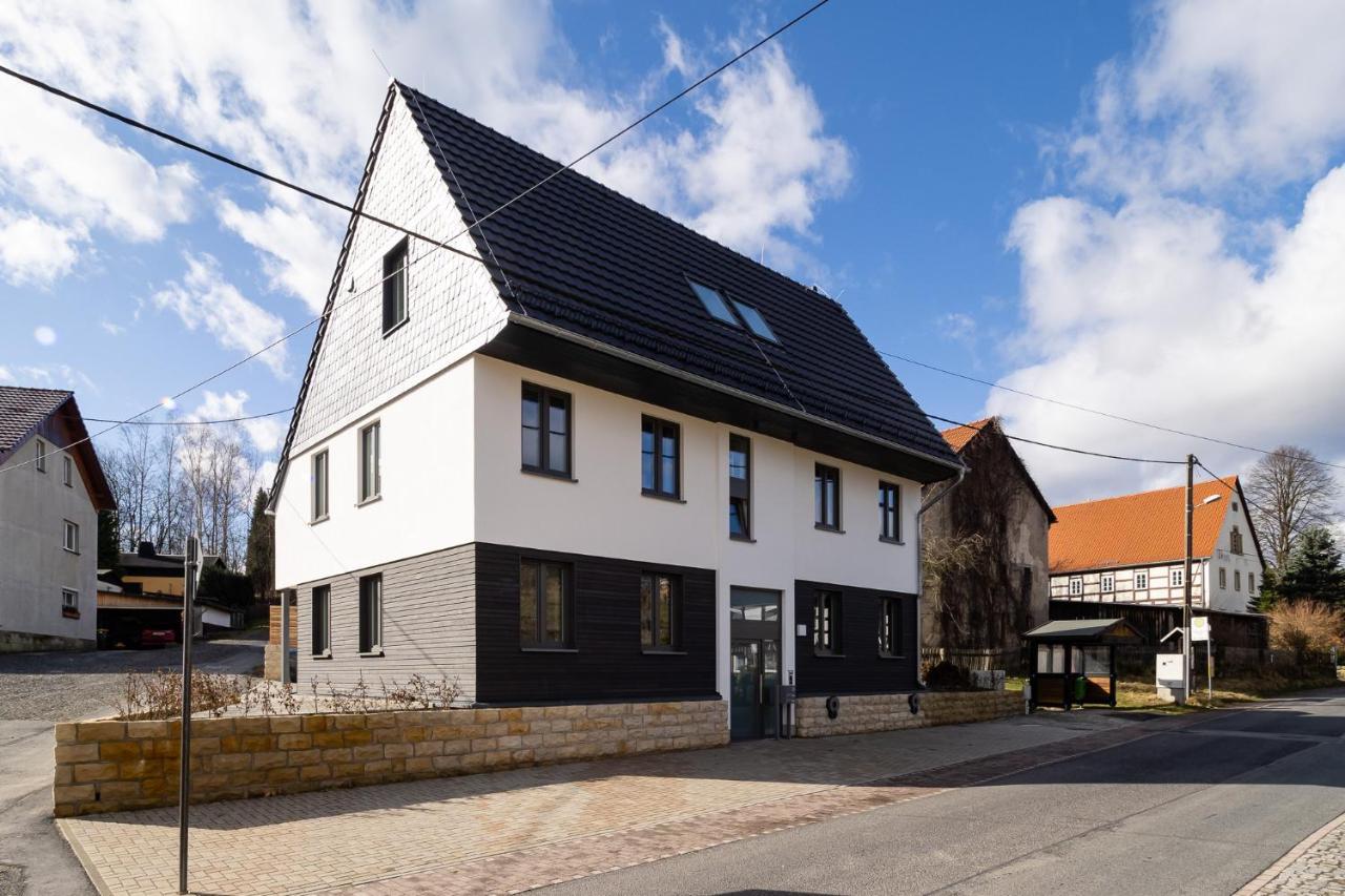 Neues Ferienhaus Kurort Gohrisch Buitenkant foto