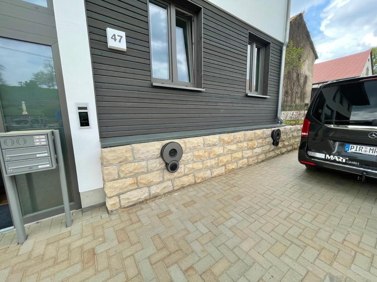 Neues Ferienhaus Kurort Gohrisch Buitenkant foto